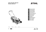 STIHL RM 253.0T Series Petrol Lawn Mower Manual do usuário