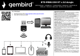 Gembird BTD-MINI6 Manual do proprietário