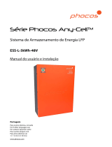 Phocos Any-Cell Lithium Energy Storage System ESS-L Manual do usuário