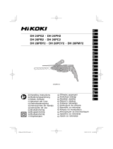 Hikoki DH24PH2 Manual do usuário