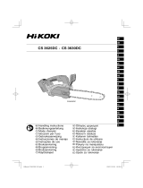 Hikoki CS3630DC Manual do usuário