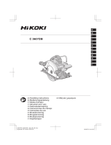 Hikoki C3607DB  Manual do usuário