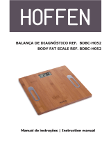 Hoffen BDBC-H052 Body Fat Scale Manual do usuário