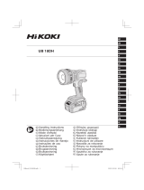 Hikoki UB18DH Manual do usuário