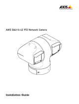 Axis Communications Q6215-LE PTZ Network Camera Guia de instalação