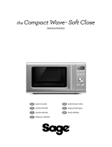 Sage SMO650 Compact Wave Soft Close Microwave Guia de usuario