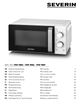 SEVERIN MW 7885 Microwave Oven Manual do usuário