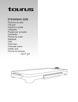 Taurus STEAKMAX 2200 Flat Grill Manual do usuário