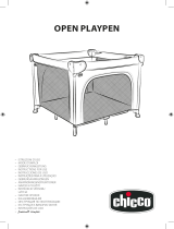 Chicco 04079215570000 Playpen Open Box Honey Bear Manual do usuário
