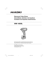 Hikoki WM10DBL Manual do usuário