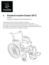 Thuasne Classic DF2 24 inches standard Instruções de operação