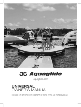 Aquaglide universal Manual do proprietário