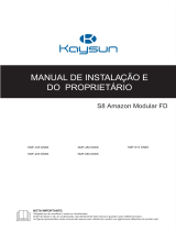 Kaysun Amazon Modular FD Manual do usuário
