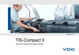 VDO TIS-Compact II (23 Sprachen)­ Manual do usuário