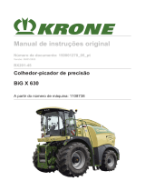 Krone BA BiG X 630 Stufe 3 (BX201-45) Instruções de operação