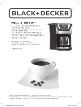 Black and Decker Appliances CM5000B Guia de usuario