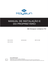 Kaysun Amazon Unitario FD Manual do usuário