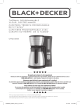 Black and Decker Appliances CM2045B Guia de usuario
