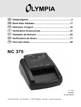 Olympia NC 375 Manual do usuário
