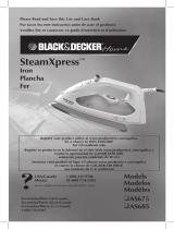Black and Decker Appliances AS675 Manual do usuário