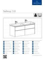 Villeroy and Boch Subway 3.0 Guia de instalação
