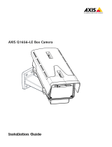 Axis Q1656-LE Guia de instalação