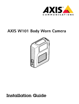 Axis W101 Body Worn Camera Guia de instalação