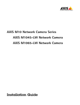 Axis Communications M1065-LW Guia de instalação