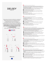 DELSEY PARIS TRE00839 Manual do usuário