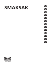 IKEA SMAKSAK Manual do usuário