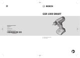 Bosch GSR 1000 Smart Cordless Drill Manual do usuário