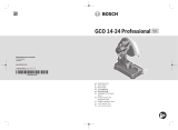 Bosch GCO 14-24 Manual do usuário