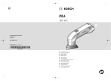 Bosch PDA 180 Manual do usuário