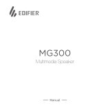EDIFIER MG300 Manual do usuário