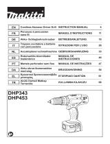 Makita DHP343 Manual do usuário