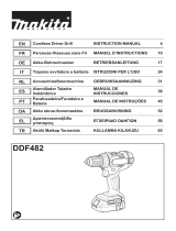 Makita DDF482 Manual do usuário