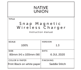 Native Union SNMAG01 Manual do usuário