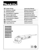 Makita GA4040C Manual do usuário