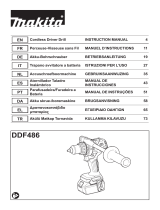 Makita DDF486 Manual do usuário