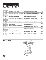 Makita DDF459 Manual do usuário