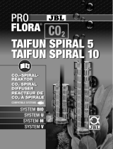 JBL ProFlora Taifun Spiral 5 Manual do usuário