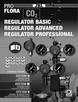JBL REGULATOR PROFESSIONAL ProFlora Pressure Regulator Manual do usuário
