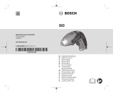 Bosch ixo-5 Cordless Screwdriver Manual do usuário