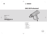 Bosch GHG 180 Professional Manual do usuário