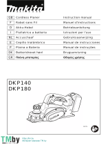 Makita DKP140 Manual do usuário