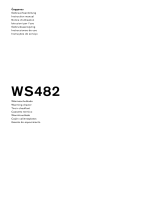 Gaggenau WS482 Manual do usuário