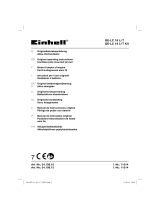 EINHELL GE-LC 18 Li T Manual do usuário