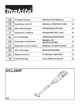 Makita DCL280F Manual do usuário