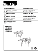 Makita HR5212C Manual do usuário