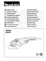 Makita M9000 Manual do usuário